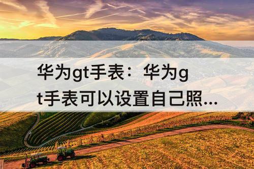 华为gt手表：华为gt手表可以设置自己照片