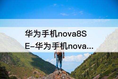 华为手机nova8SE-华为手机nova8se jsc-al50